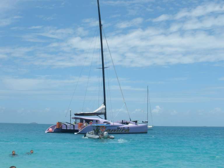 Unser Katamaran in den Whitsundays