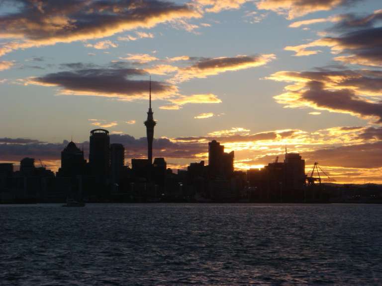 Skyline von Auckland