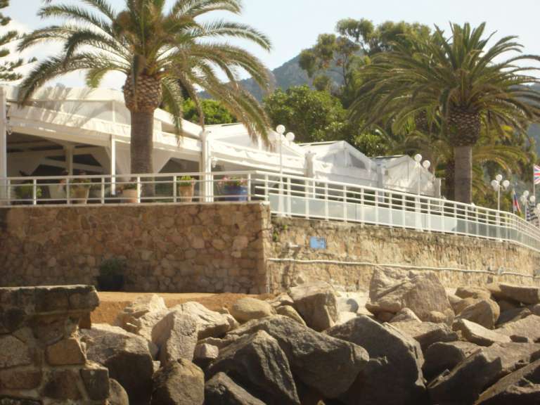 Ajaccio Frühstücksterasse