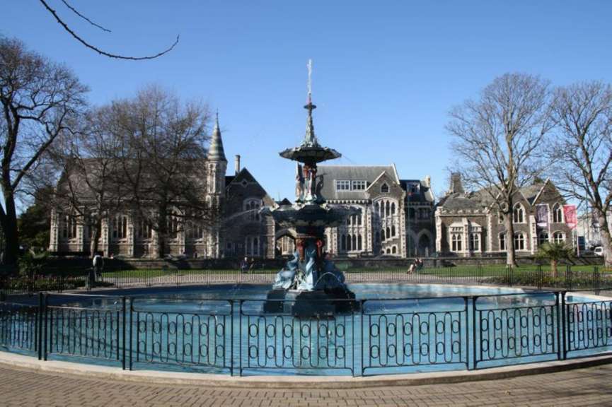 Peacock Fountain, Christchurch