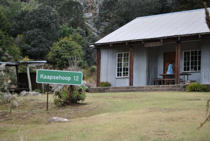 Wanderhütte am Kaapsehoop
