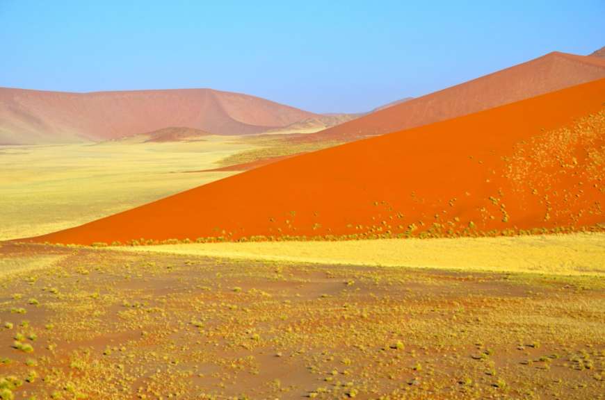 Unglaubliche Farben der Landschaft