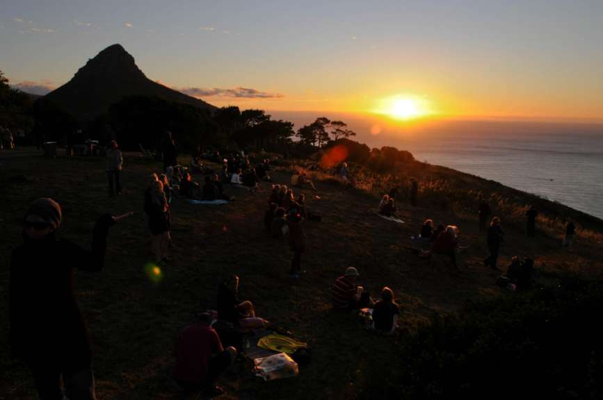 Sonnenuntergang vom Signal Hill 