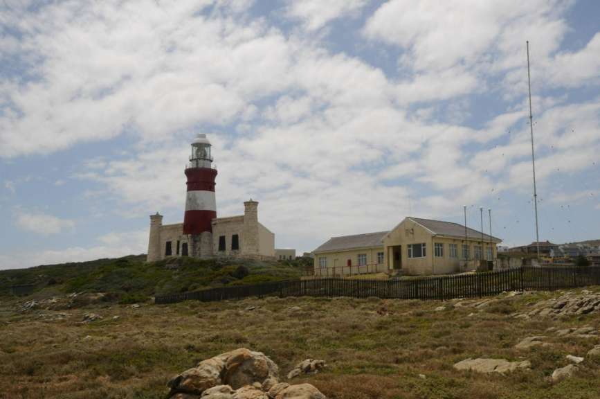 Leuchtturm an Afrikas südlichstem Punkt