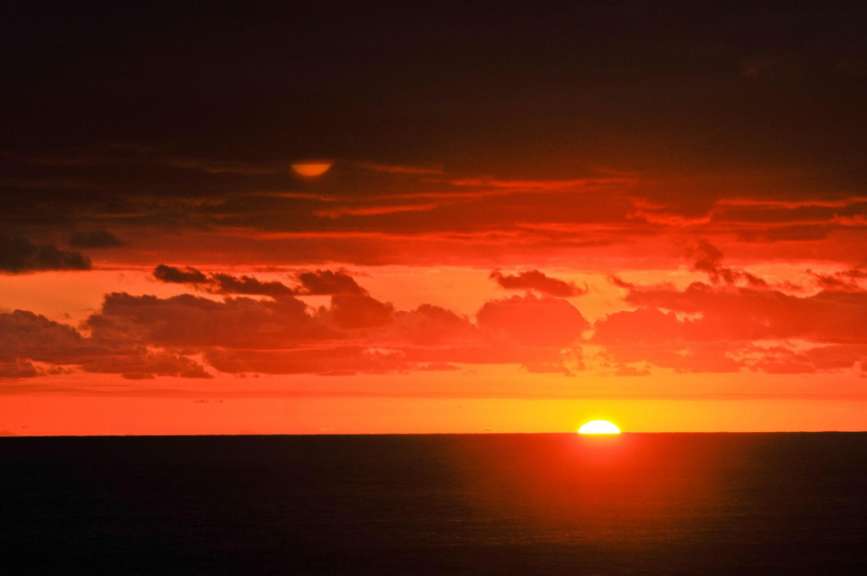 Sonnenuntergang im Tsitsikamma Nationalpark