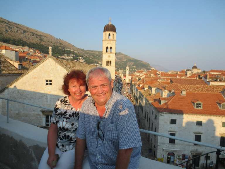 Stadtmauer in Dubrovnik
