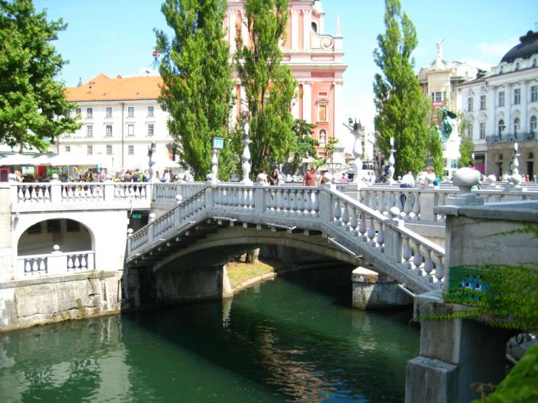 Brücken in Ljubljana