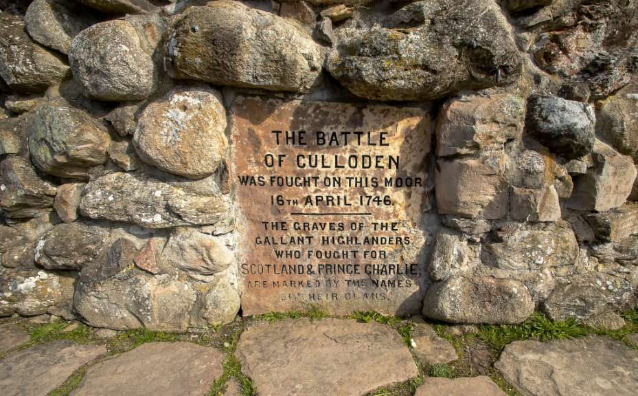 Memorial Cairn in Culloden