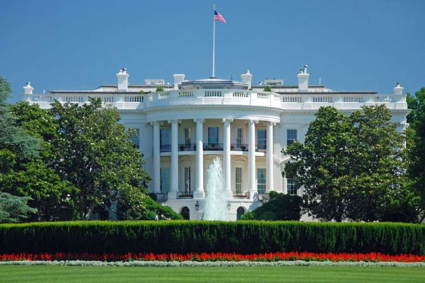 Sitz der Präsidenten seit Washington: Weißes Haus