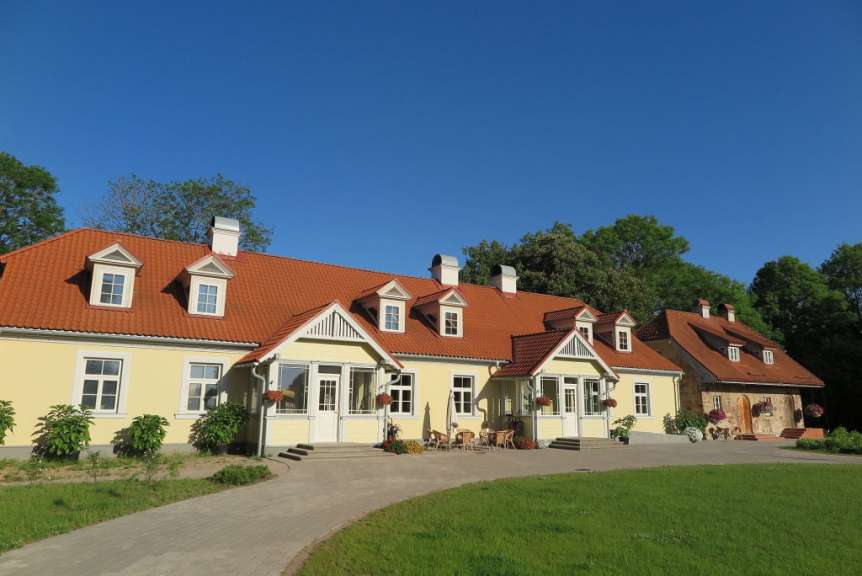 Liebevoll restauriert: Herrenhaus in Ziedkalne