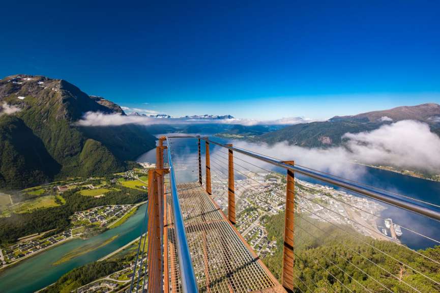537 Meter über dem Meeresspiegel: Rampestreken