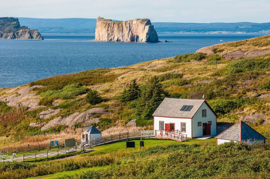 An der Halbinsel Gaspesie: Rocher Percé