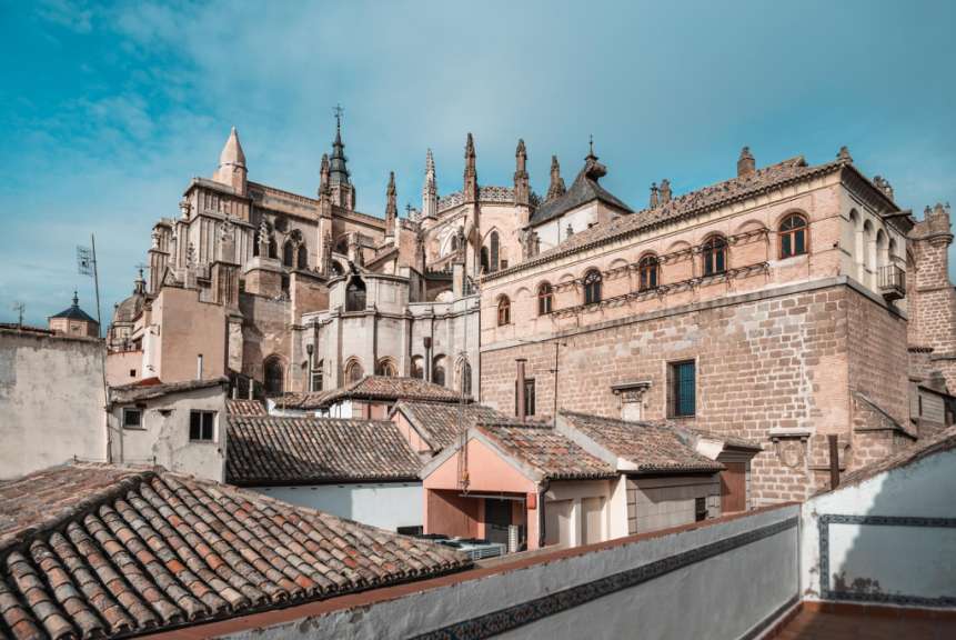 Blick auf die Kathedrale