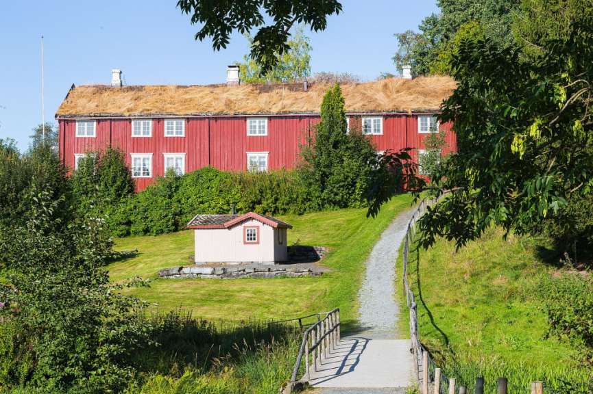 Historisches Haus in Stiklestad