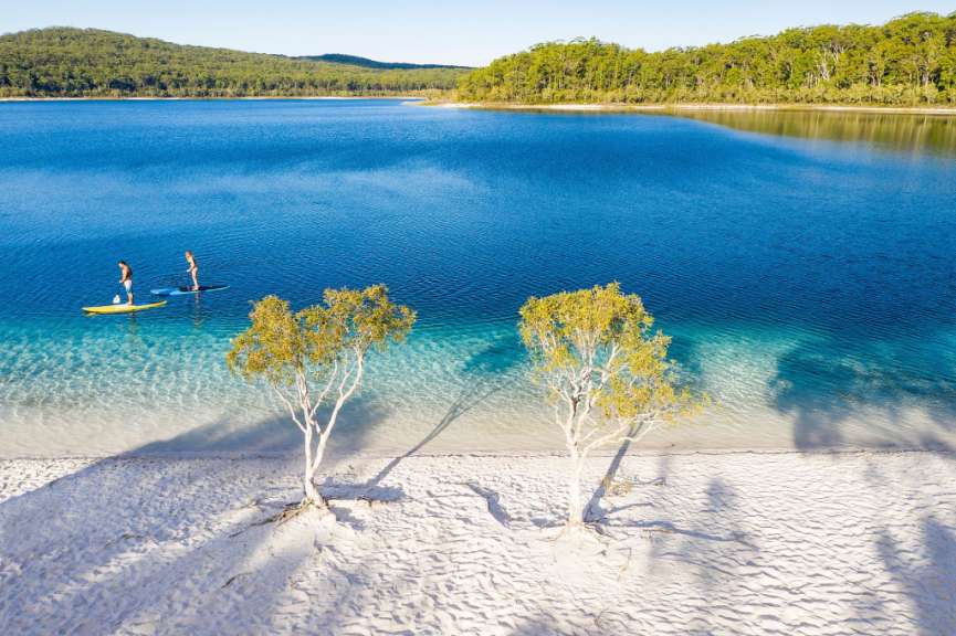 Fraser Island: Lake Mckenzie