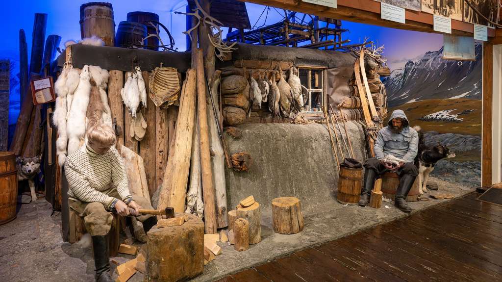 Ausstellung im Polarmuseum