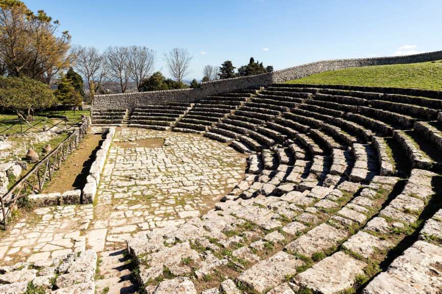 Griechisches Theater in Palazzolo Acreide