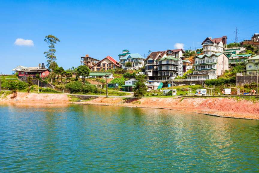 Häuser am Lake Gregory: Nuwara Eliya