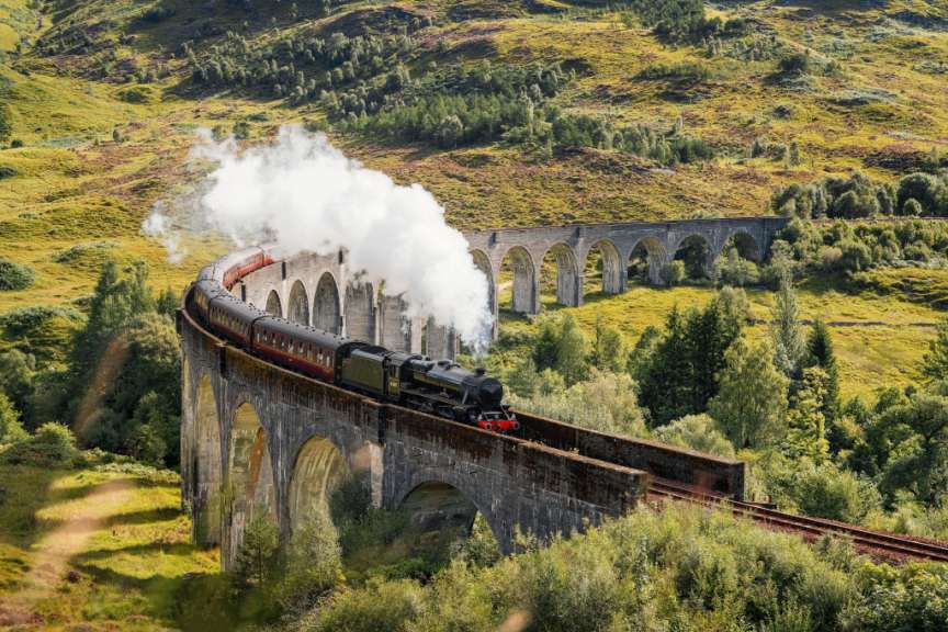 Schottland: Glennfinnan Viadukt