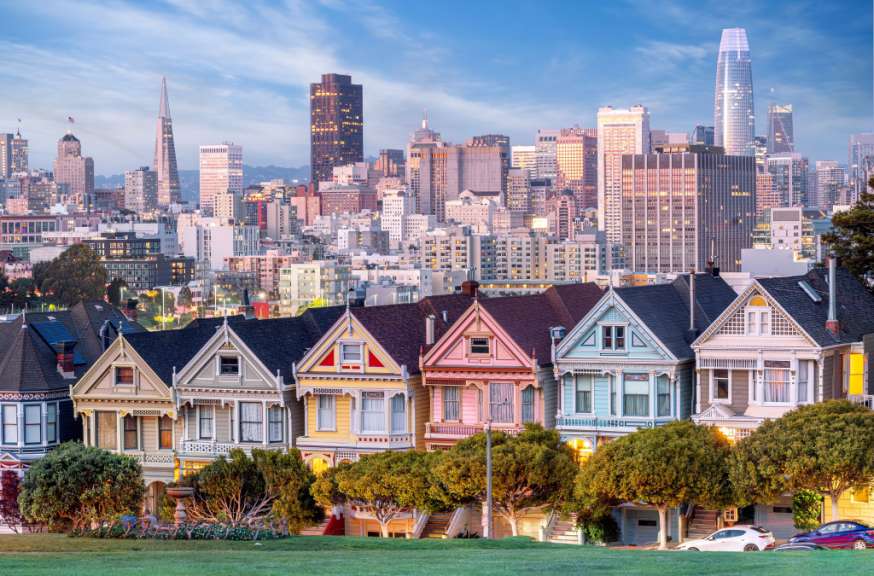 Painted Ladies in San Francisco