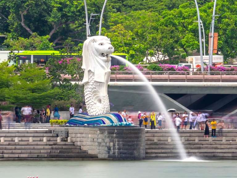 Merlion, Singapur