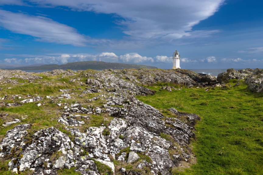 Leuchtturm an der Glencallum Bay