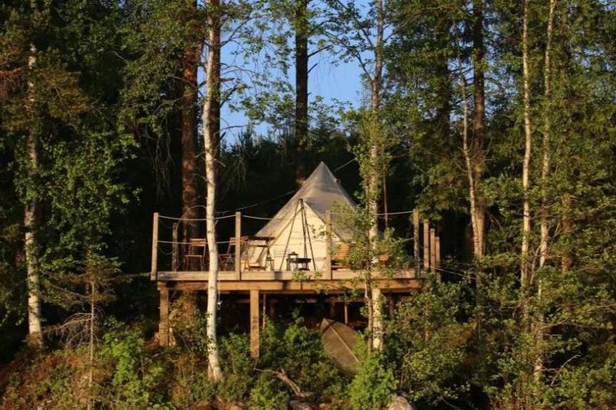 Beispiel Glamping-Zelt