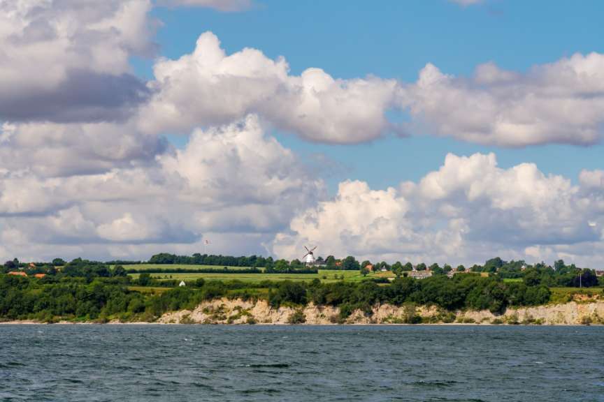 Blick auf die Insel Als