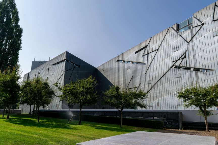 Zickzackförmig: jüdisches Museum Berlin