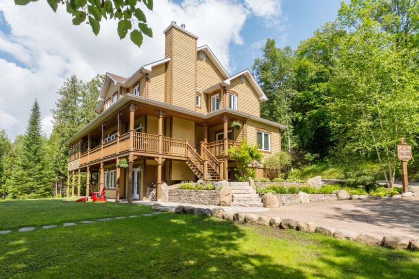 Ruhige Lage: Gästehaus am Lac Maskinongé