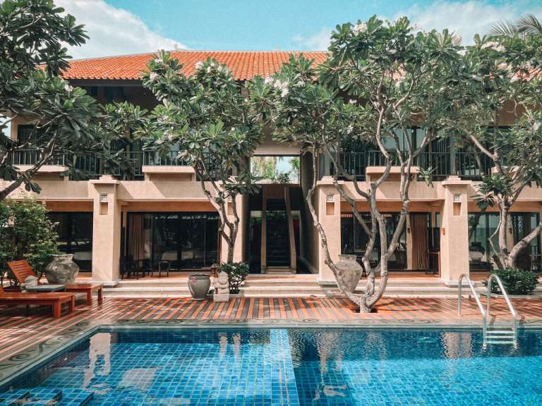 Privatstrand: Boutique-Resort in Pranburi
