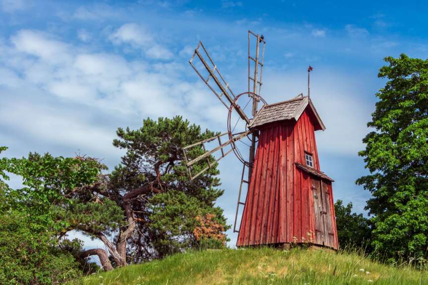 Windmühle, Disagården