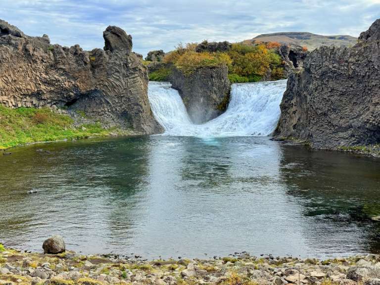 Hjálparfoss im Þjórsárdalur
