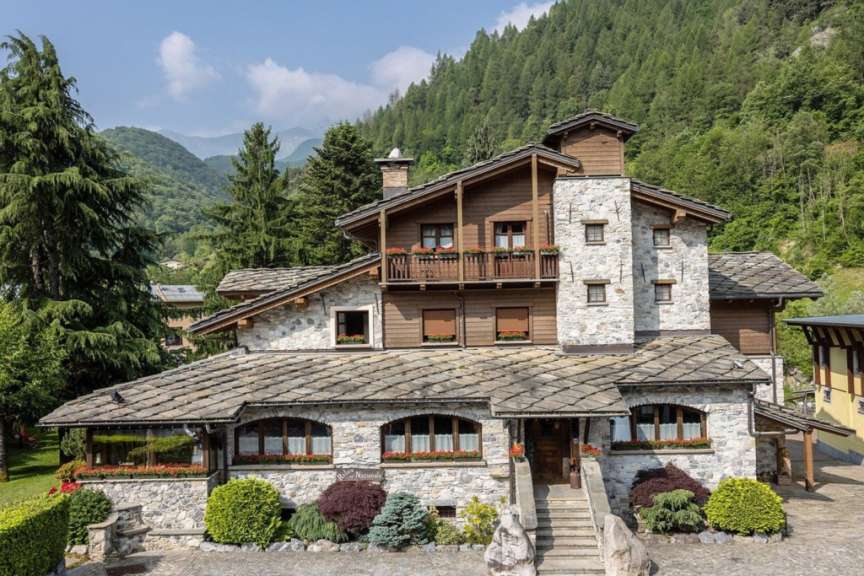 Rustikale Gemütlichkeit: Hotel bei Cuneo