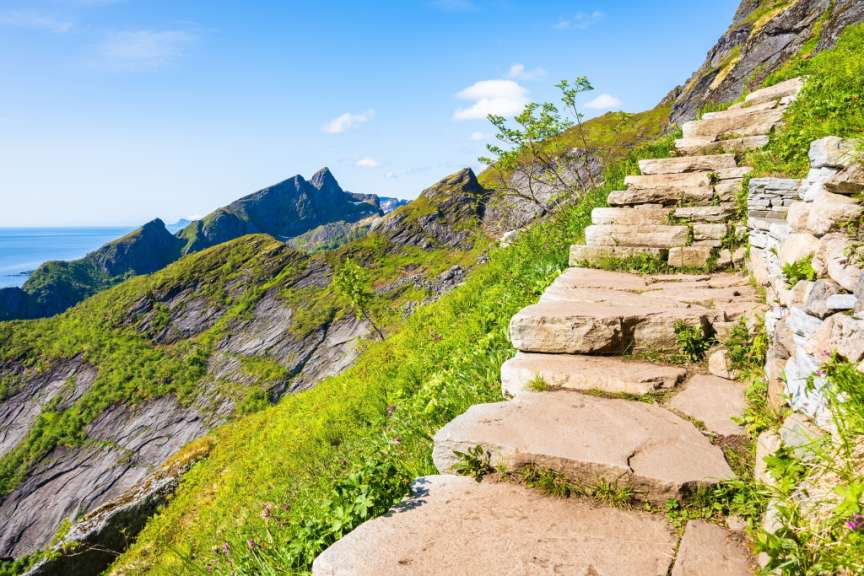 Anspruchsvoller Aufstieg: Wanderung zum Reinebringen