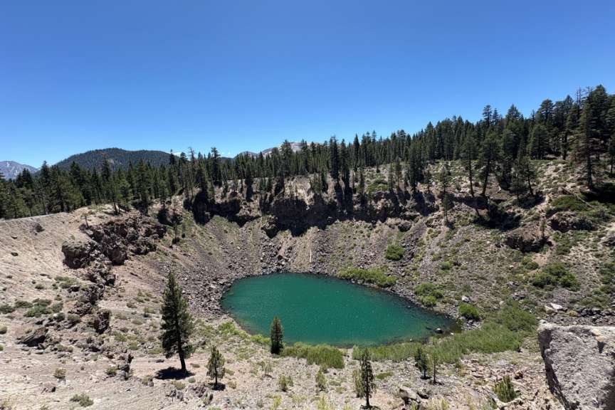 Entstanden vor hunderten Jahren: Inyo Craters