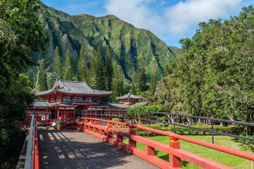 1963 erbaut: Byodo-In Tempel