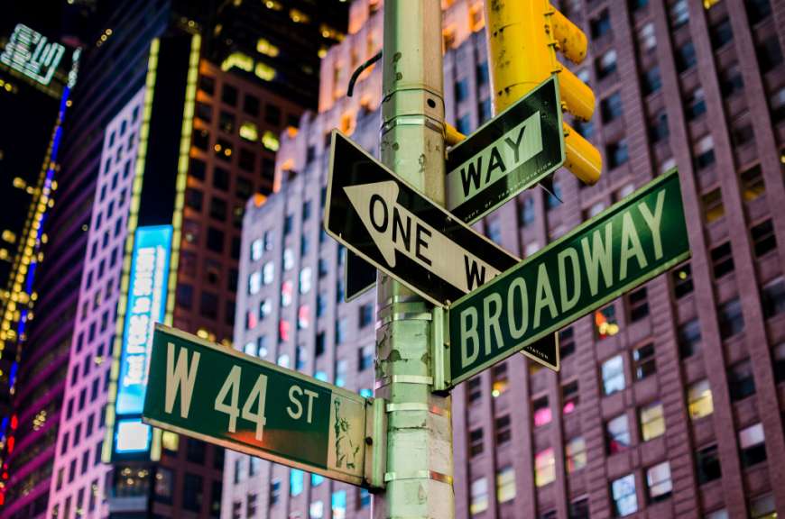 Mehr als 40 Spielstätten: Broadway