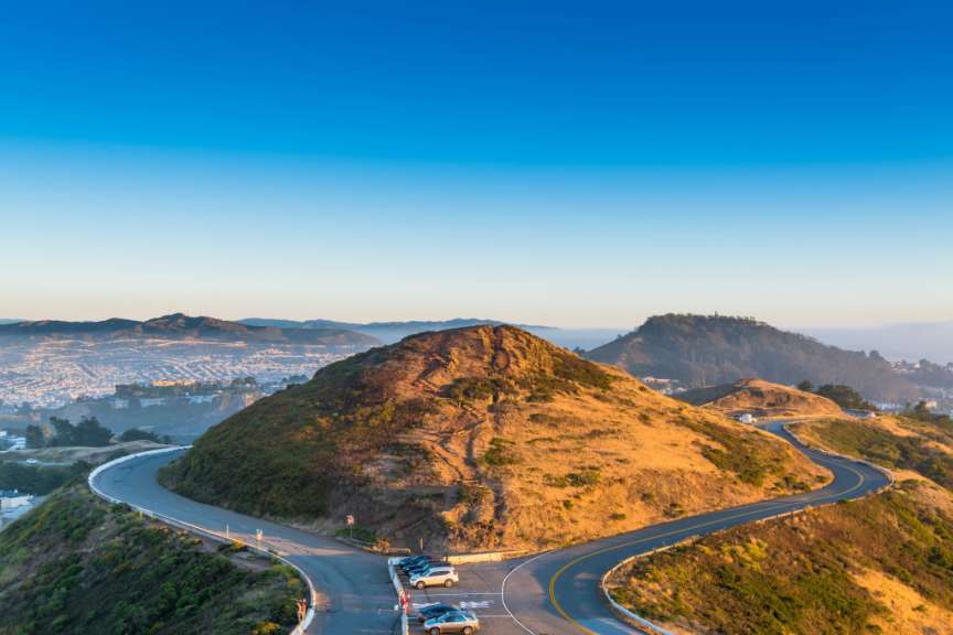 Panoramablick: Twin Peaks