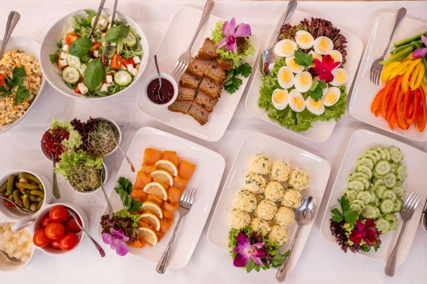 Frühstücksbuffett: Polnische Spezialitäten