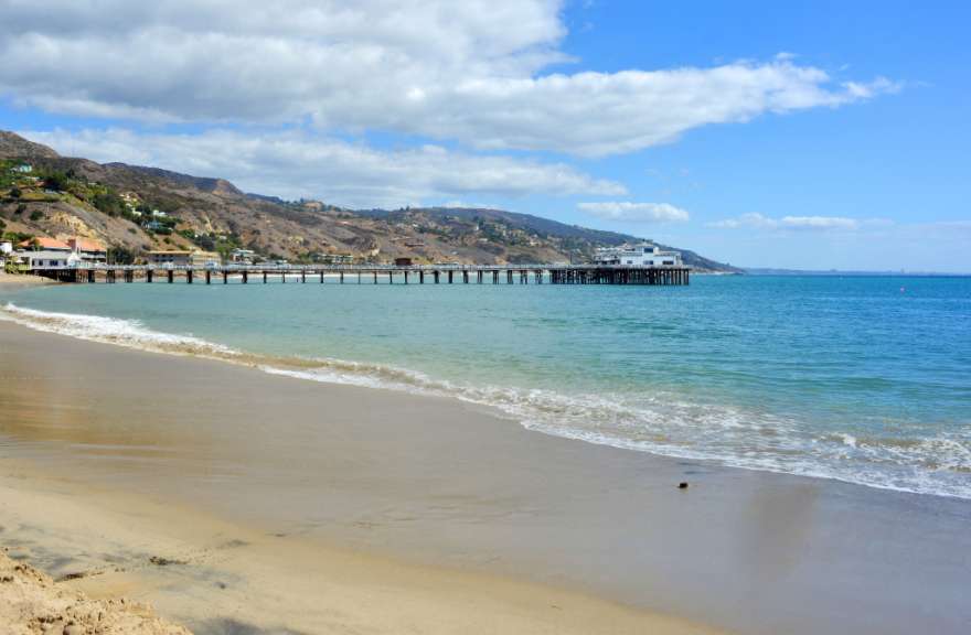 Malibu Beach und Pier