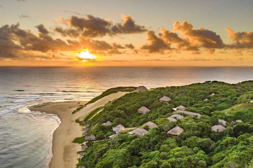 In den Dünen gelegen: Lodge auf Santa Maria