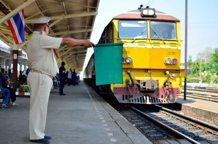 Bahnhof in Phitsanoluk