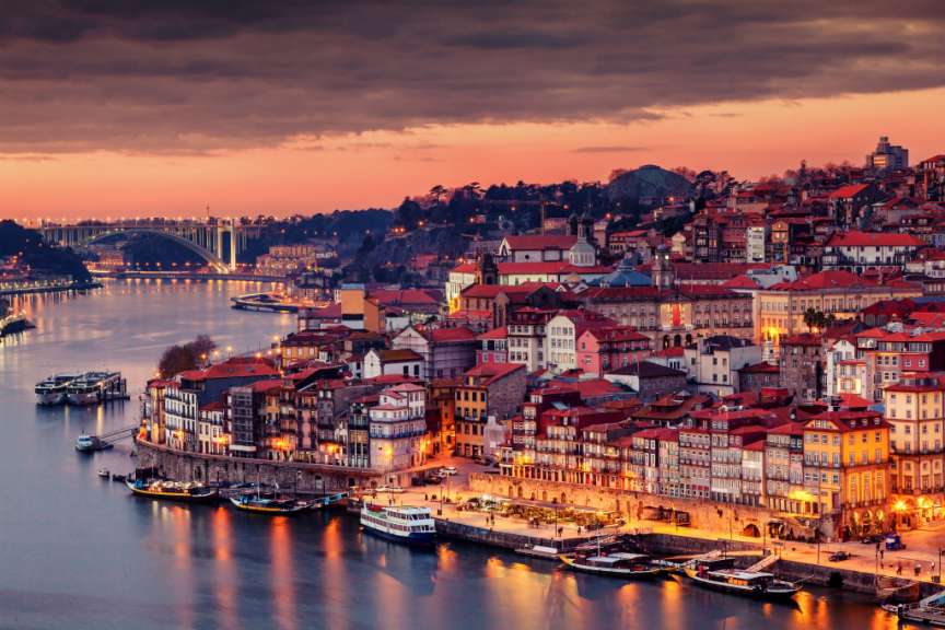 Porto bei Abend