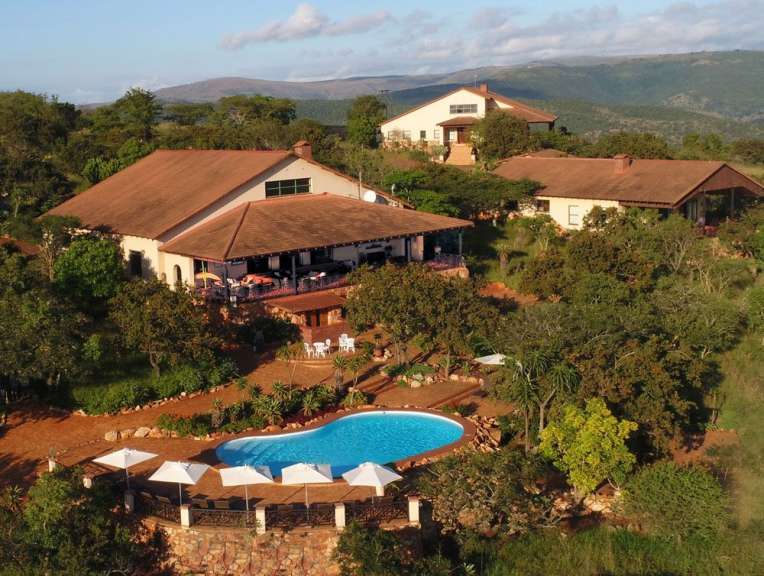 Erhaben: Blick auf die Lodge