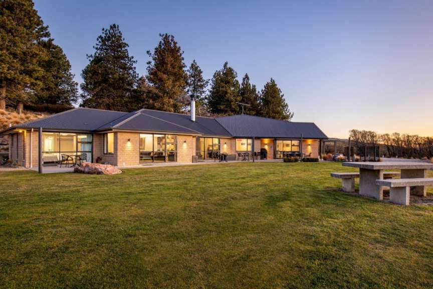 Zwischenstopp am Otago Rail Trail: Lodge im Ida Valley