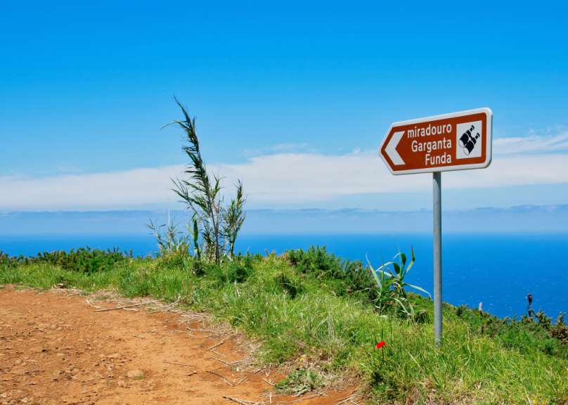 Weg zum Aussichtspunkt