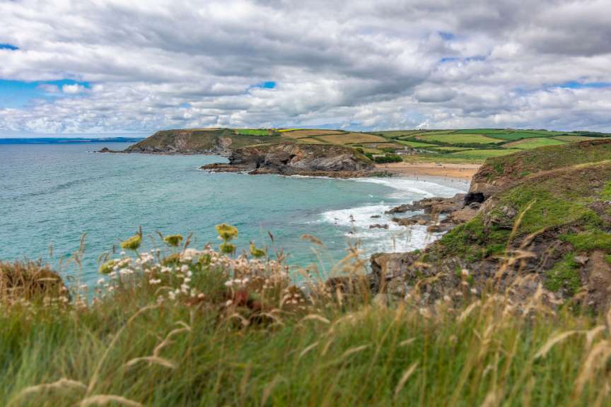 Gunwalloe Church Cove Beach