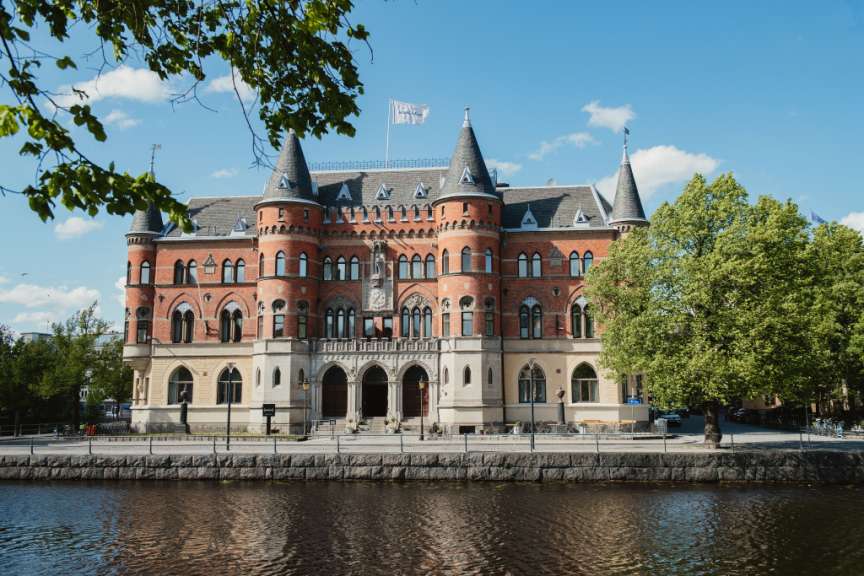 Backsteinfassade: Hotel in Örebro