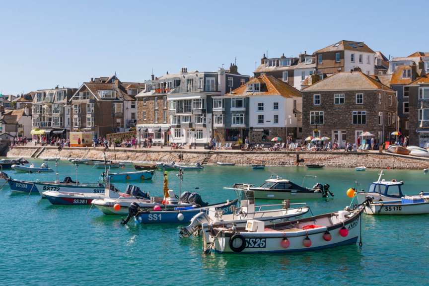 Hafen von St. Ives